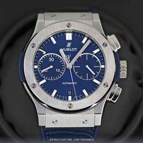 hublot classic fusion chronograph 45mm mens watch|used hublot watch for sale.